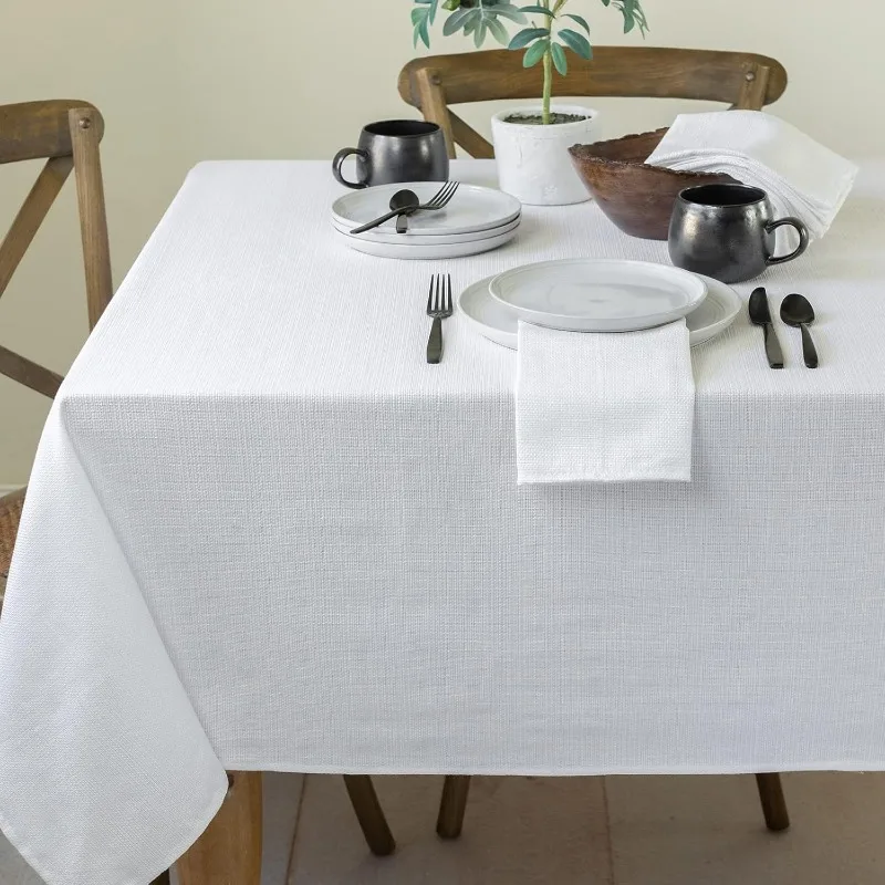 Cameron Textured Fabric Table Cloth, for Everyday Home Dining, Parties, Weddings & Holiday Tablecloths
Cameron Textured Fabric Table Cloth, for Everyday Home Dining, Parties, Weddings & Holiday Tablecloths