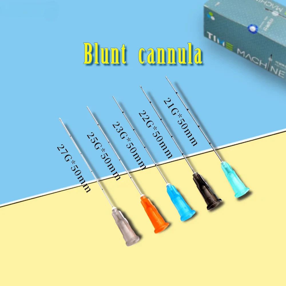 Factory wholesale Korean blunt needle cannula 14G 90mm 18G 100mm 30G 25mm 22G 50mm uric acid facial nasal filling injection
Factory wholesale Korean blunt needle cannula 14G 90mm 18G 100mm 30G 25mm 22G 50mm uric acid facial nasal filling injection