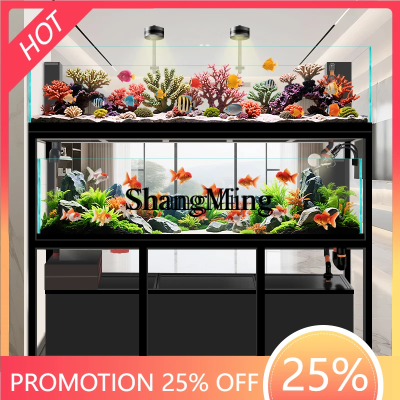 SM household new three-layer combination large fish tank new living room floor cabinet double-layer stream tank
SM household new three-layer combination large fish tank new living room floor cabinet double-layer stream tank