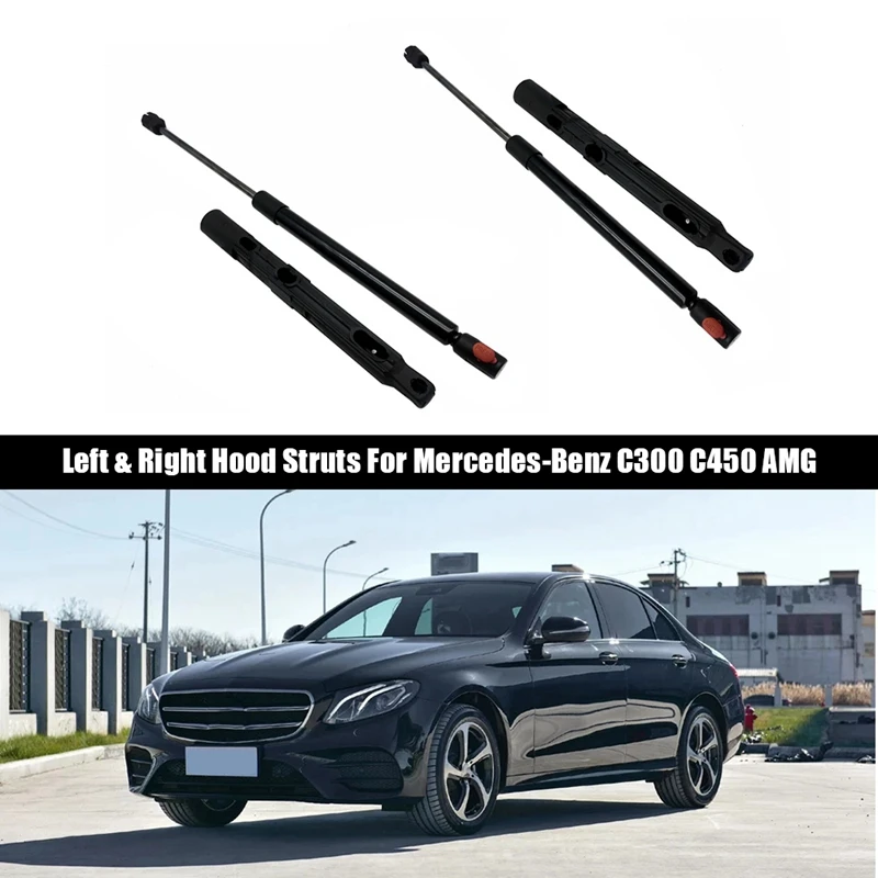 1 пара левых и правых стойки капота для Mercedes-Benz C300 C450 AMG 2139800164 2139800264
1 пара левых и правых стойки капота для Mercedes-Benz C300 C450 AMG 2139800164 2139800264