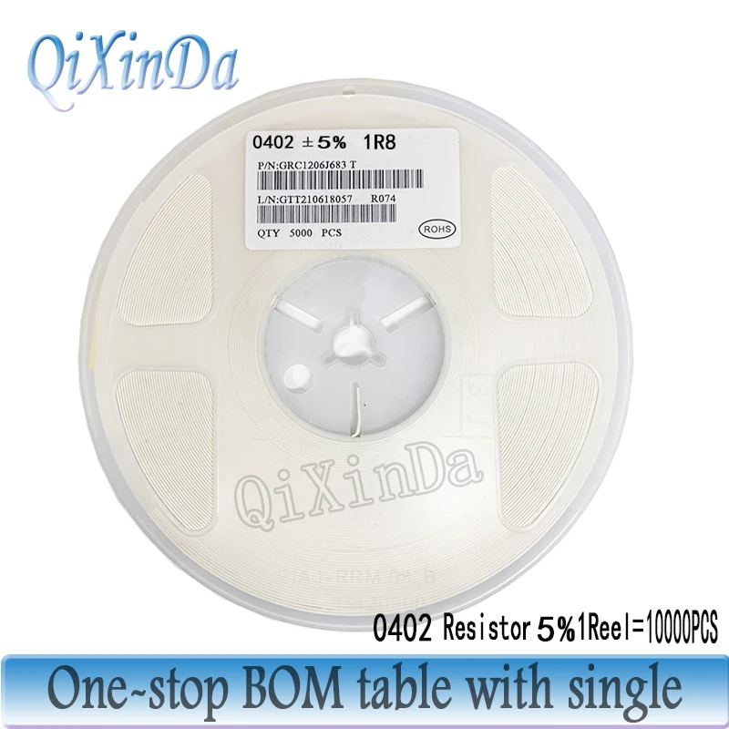 10000 шт. 0402 резистор SMD 5% 0R-10M 1R 3.3R 10R 27R 68R 1K 5.6 10K 47K 68K 100K 330K 470K 820K 1M 4.7M 6.8M 9.1M
10000 шт. 0402 резистор SMD 5% 0R-10M 1R 3.3R 10R 27R 68R 1K 5.6 10K 47K 68K 100K 330K 470K 820K 1M 4.7M 6.8M 9.1M