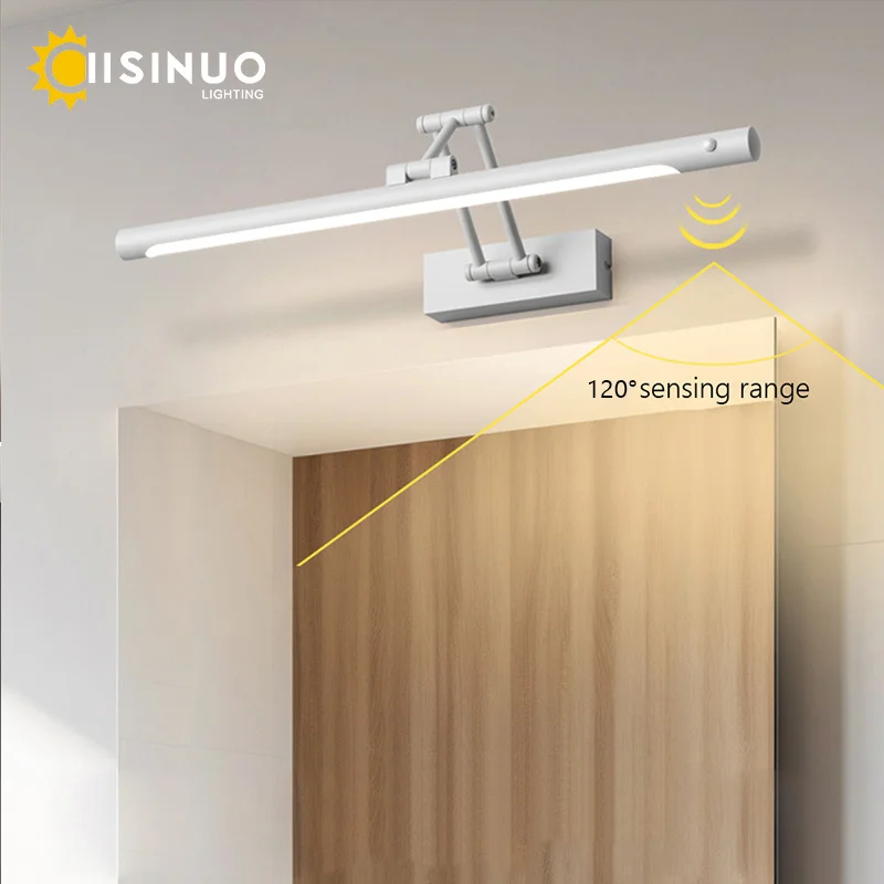 Human body sensor mirror, front light, bathroom Nordic LED light, bathroom high display finger protection glasses cabinet light,
Human body sensor mirror, front light, bathroom Nordic LED light, bathroom high display finger protection glasses cabinet light,
