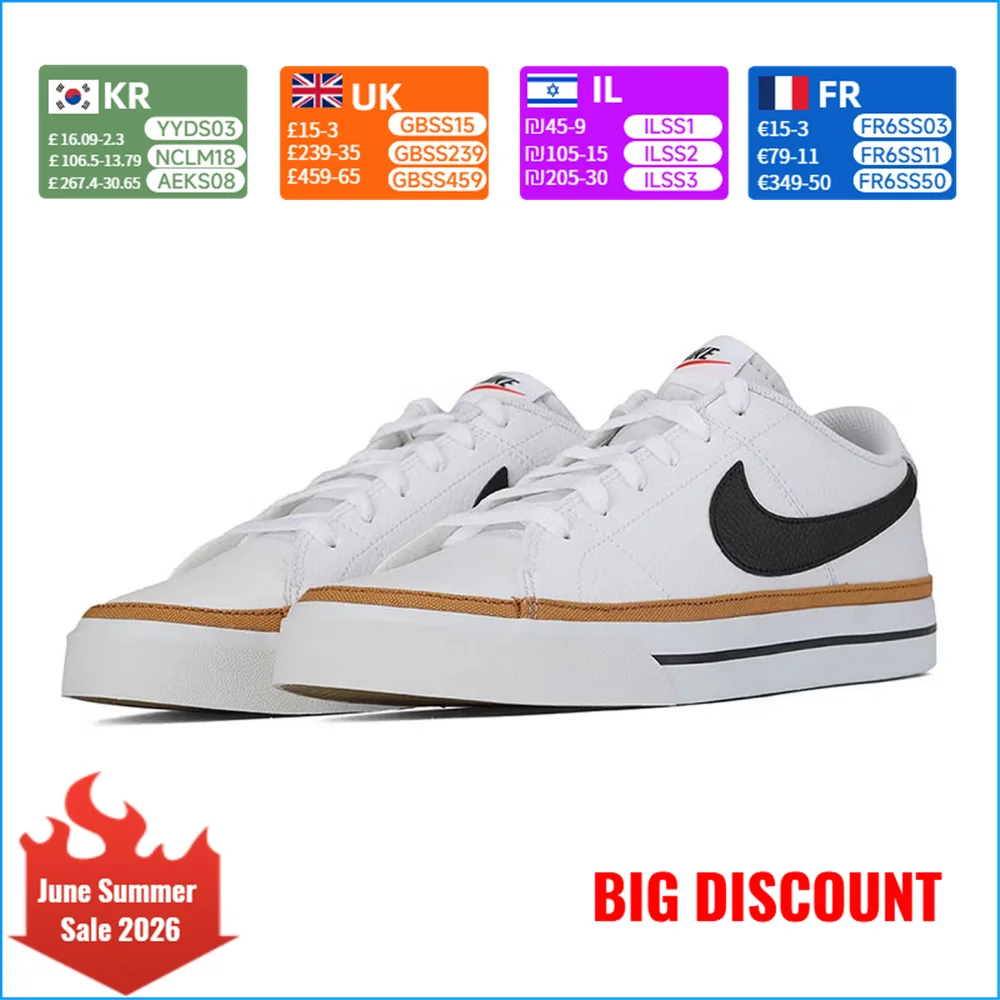 Nike Court Legacy men's Sneakers Classic Design Comfort Cushioned Durable Support for Casual Everyday Wear CU4150-102
Nike Court Legacy men's Sneakers Classic Design Comfort Cushioned Durable Support for Casual Everyday Wear CU4150-102