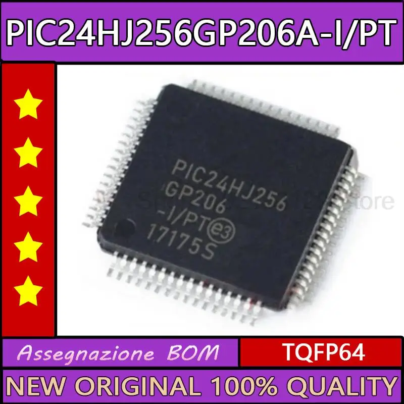 5PCS PIC24HJ256GP206A-I/PT PIC24HJ256GP206A-I PIC24HJ256GP206A TQFP64 New original ic chip
5PCS PIC24HJ256GP206A-I/PT PIC24HJ256GP206A-I PIC24HJ256GP206A TQFP64 New original ic chip