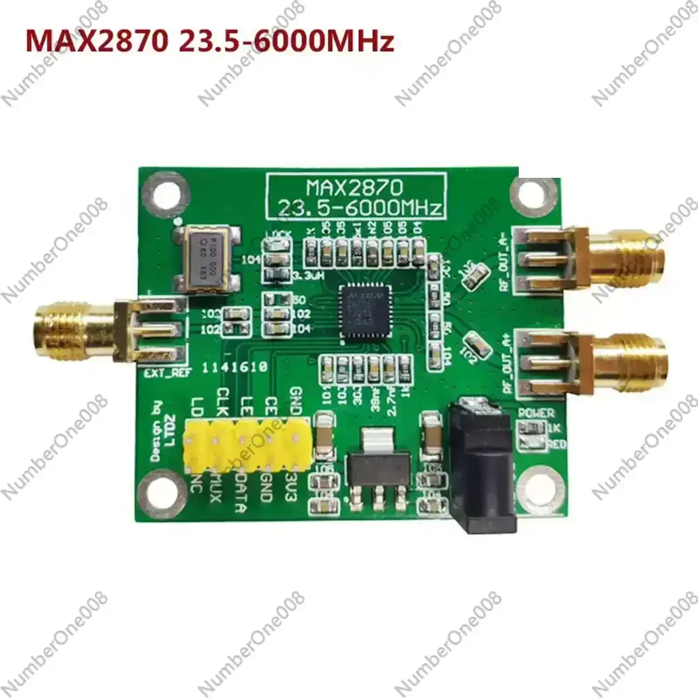 for RF Signal Generator, 23.5MHz-6GHz MAX2870 PLL Source Module Compatible with ADF4355 for Lab Test Equipment
for RF Signal Generator, 23.5MHz-6GHz MAX2870 PLL Source Module Compatible with ADF4355 for Lab Test Equipment