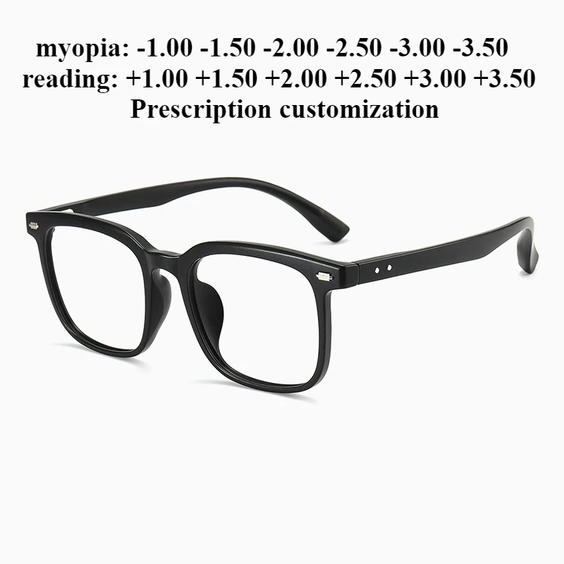 51-19 Ultra-light TR90 retro Glasses Frame Large Frame Square Myopia Glasses Anti-blue Light Reading Glasses
51-19 Ultra-light TR90 retro Glasses Frame Large Frame Square Myopia Glasses Anti-blue Light Reading Glasses