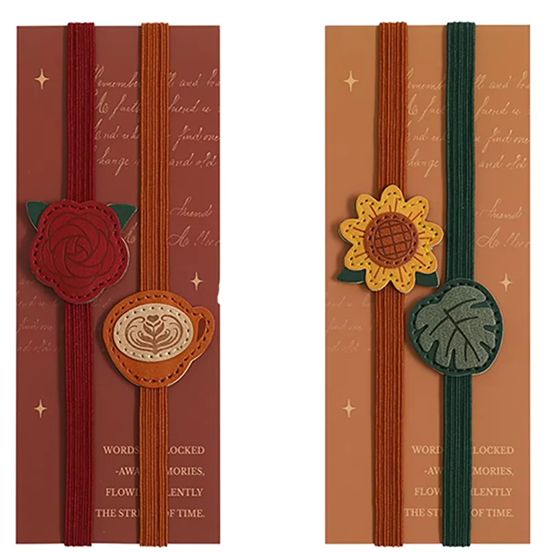 2Pack Elastic Notebook Strap Decorative Vintage Stitching PU Flower Design Beautiful Elastic Closure For Journal Organizer Bag
2Pack Elastic Notebook Strap Decorative Vintage Stitching PU Flower Design Beautiful Elastic Closure For Journal Organizer Bag