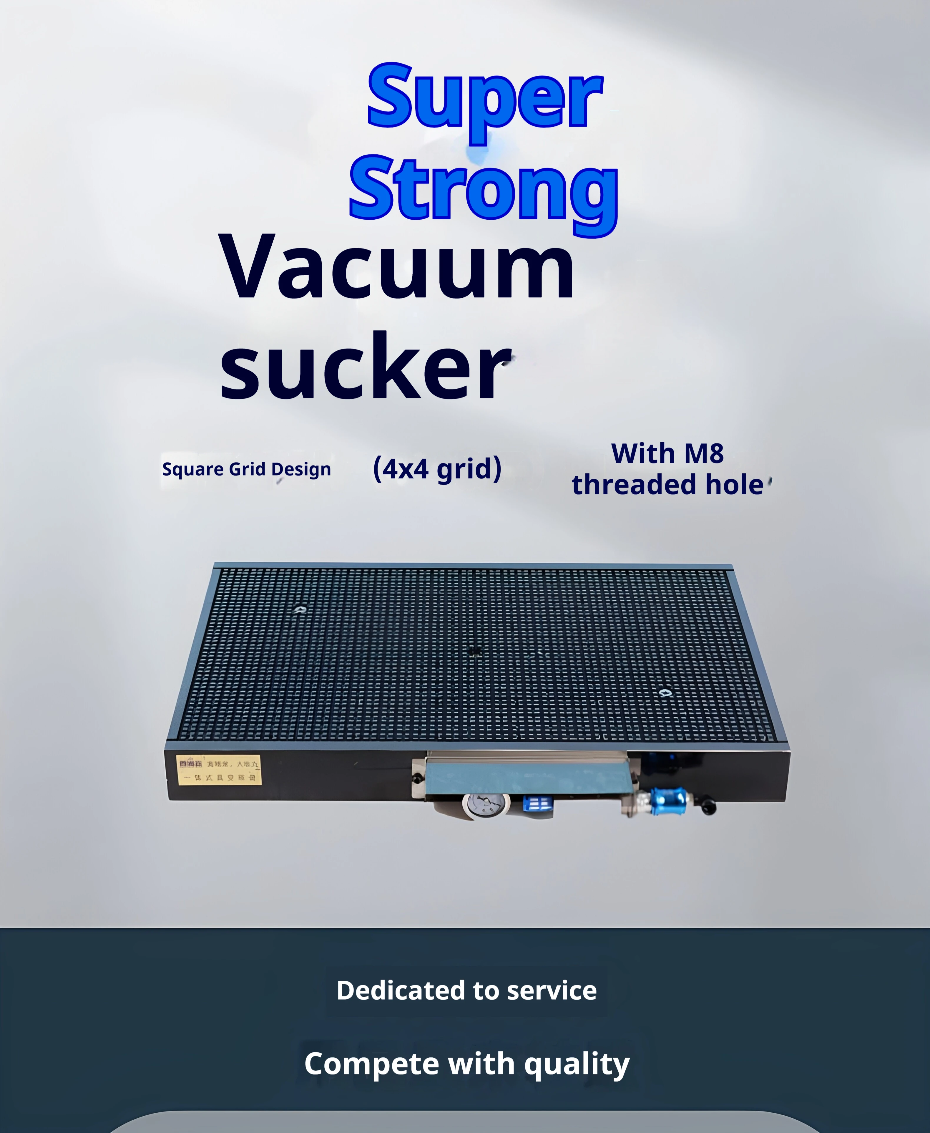 Vacuum suction cup CNC integrated industrial aluminum, copper, bakelite, and plastic machining center with powerful suction cup
Vacuum suction cup CNC integrated industrial aluminum, copper, bakelite, and plastic machining center with powerful suction cup