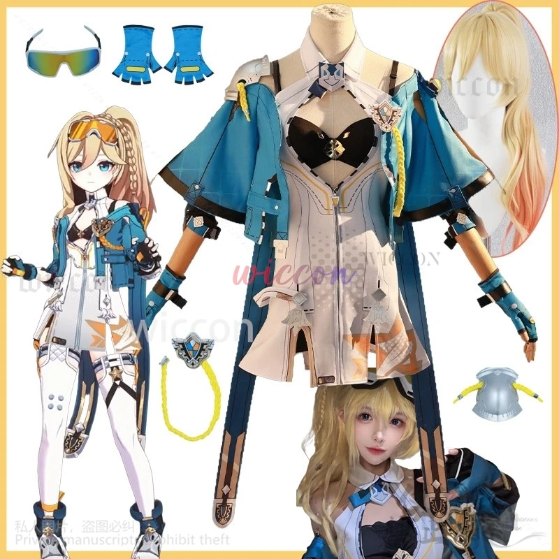 Anime Game Honkai 3rd Bianka Ataegina Cosplay Childhood Costume Dress Coat Sexy Uniform Wigs For Girls Halloween Cos Customized
Anime Game Honkai 3rd Bianka Ataegina Cosplay Childhood Costume Dress Coat Sexy Uniform Wigs For Girls Halloween Cos Customized