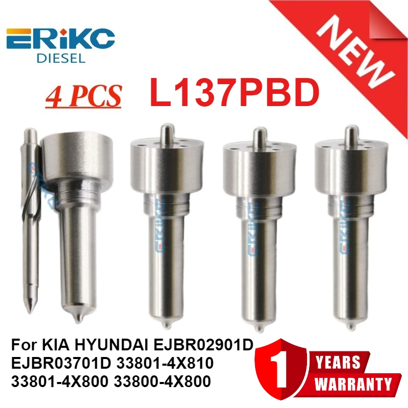 4 шт. L137PBD форсунка L137PRD для KIA HYUNDAI EJBR02901D EJBR03701D 33801-4X810 33801-4X800 33800-4X800 
4 шт. L137PBD форсунка L137PRD для KIA HYUNDAI EJBR02901D EJBR03701D 33801-4X810 33801-4X800 33800-4X800