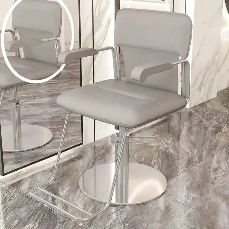 Adjustable Black Barber Chair Nordic Aesthetic Simple Modern Hair Salon Chair Beauty Glamour Cadeira De Cabeleireiro Furniture
Adjustable Black Barber Chair Nordic Aesthetic Simple Modern Hair Salon Chair Beauty Glamour Cadeira De Cabeleireiro Furniture