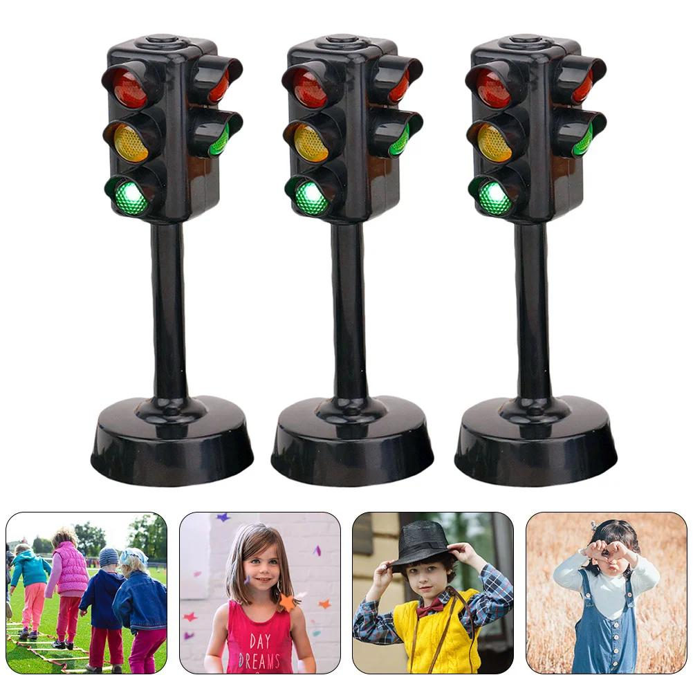 3 Pcs Traffic Light Toddler Toys for Boys Early Education Children Kids Playthings Car Model Signal Lamp Plastic Signs Work
3 Pcs Traffic Light Toddler Toys for Boys Early Education Children Kids Playthings Car Model Signal Lamp Plastic Signs Work