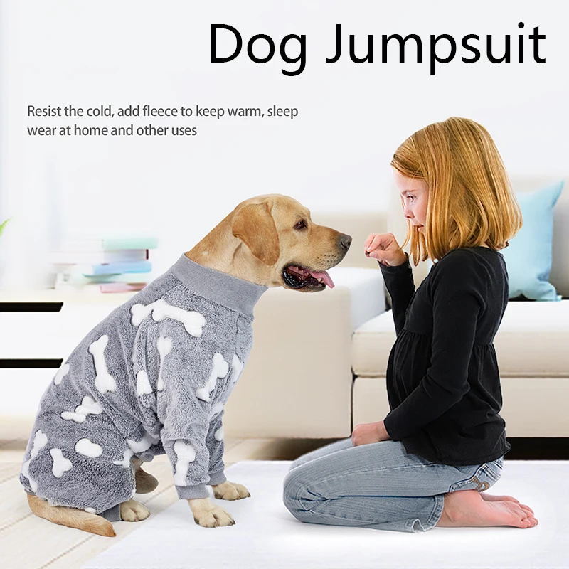 Flannel Dogs Pajamas Jumpsuit Four Legs Winter Warm Onesies for Medium Large Dogs Warm Puppy Cat Jumpsuit Pet Dog Clothes
Flannel Dogs Pajamas Jumpsuit Four Legs Winter Warm Onesies for Medium Large Dogs Warm Puppy Cat Jumpsuit Pet Dog Clothes