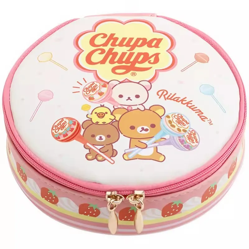 Новые милые косметички Rilakkuma Bear для девочек, маленькие круглые сумочки для макияжа, детские кошельки для монет для женщин
Новые милые косметички Rilakkuma Bear для девочек, маленькие круглые сумочки для макияжа, детские кошельки для монет для женщин