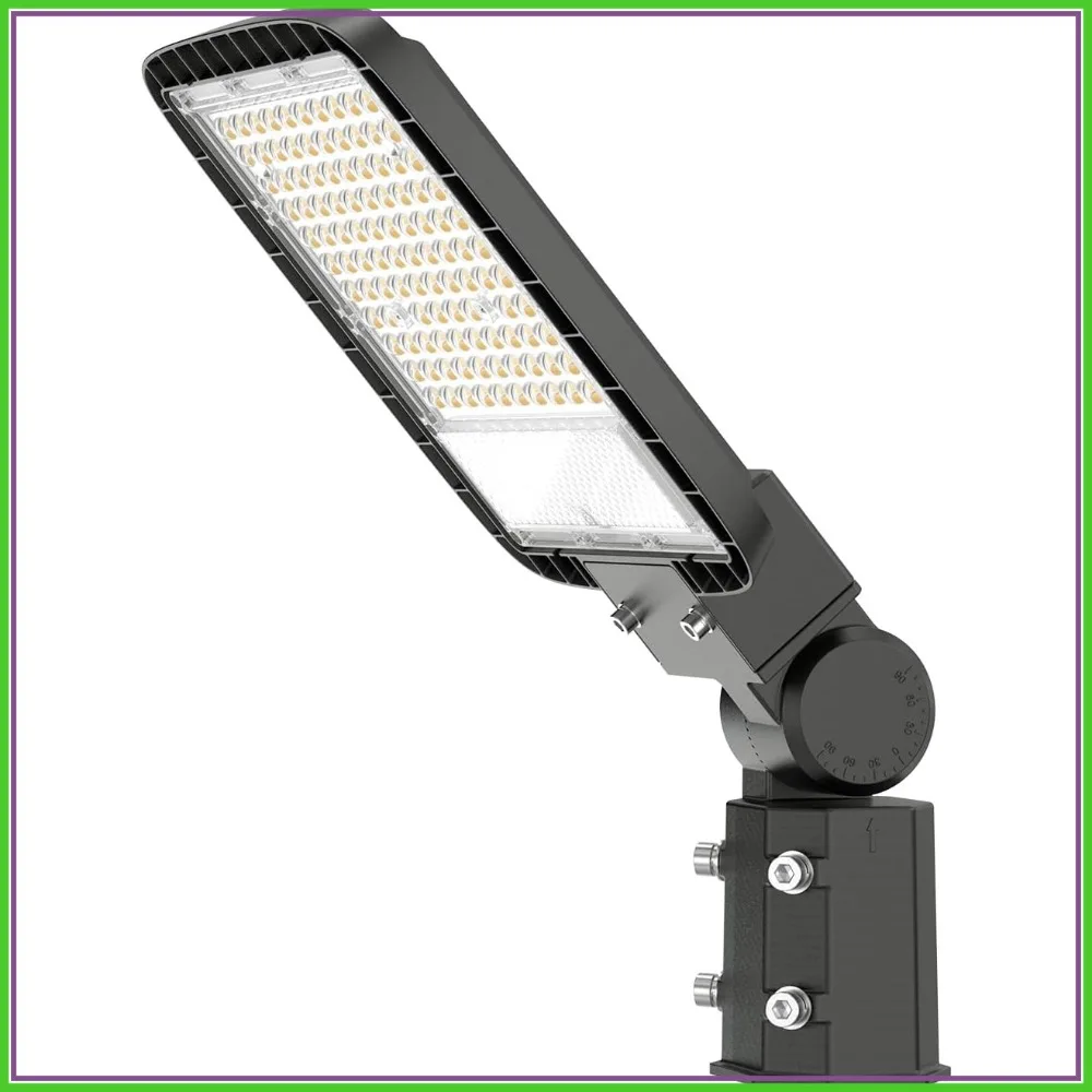 150W LED Parking Lot Light with Photocell 110-120V Slip Fitter 5000K Outdoor IP65 Commercial Area Lighting
150W LED Parking Lot Light with Photocell 110-120V Slip Fitter 5000K Outdoor IP65 Commercial Area Lighting