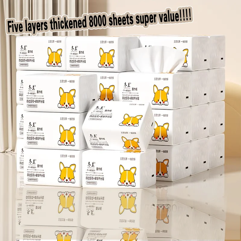 400 sheets 20 packs of paper towels napkins household toilet paper towels hand towels facial tissue paper draws
400 sheets 20 packs of paper towels napkins household toilet paper towels hand towels facial tissue paper draws
