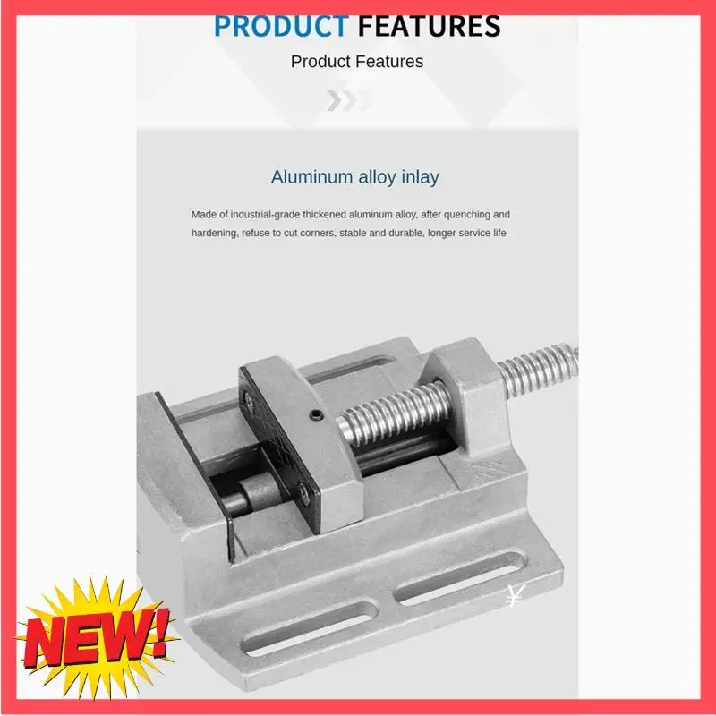 B17C 1 Pieces Aluminum Alloy Small Bench Vise 2.5 Inch Flat Vise Milling Machine Grinder Flat Vise Vise Flat Pliers Flat Pliers
B17C 1 Pieces Aluminum Alloy Small Bench Vise 2.5 Inch Flat Vise Milling Machine Grinder Flat Vise Vise Flat Pliers Flat Pliers
