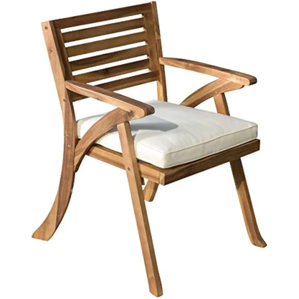 Стулья Hermosa Outdoor из дерева акации, набор из 2 предметов, отделка из тикового дерева/кремовый
Стулья Hermosa Outdoor из дерева акации, набор из 2 предметов, отделка из тикового дерева/кремовый