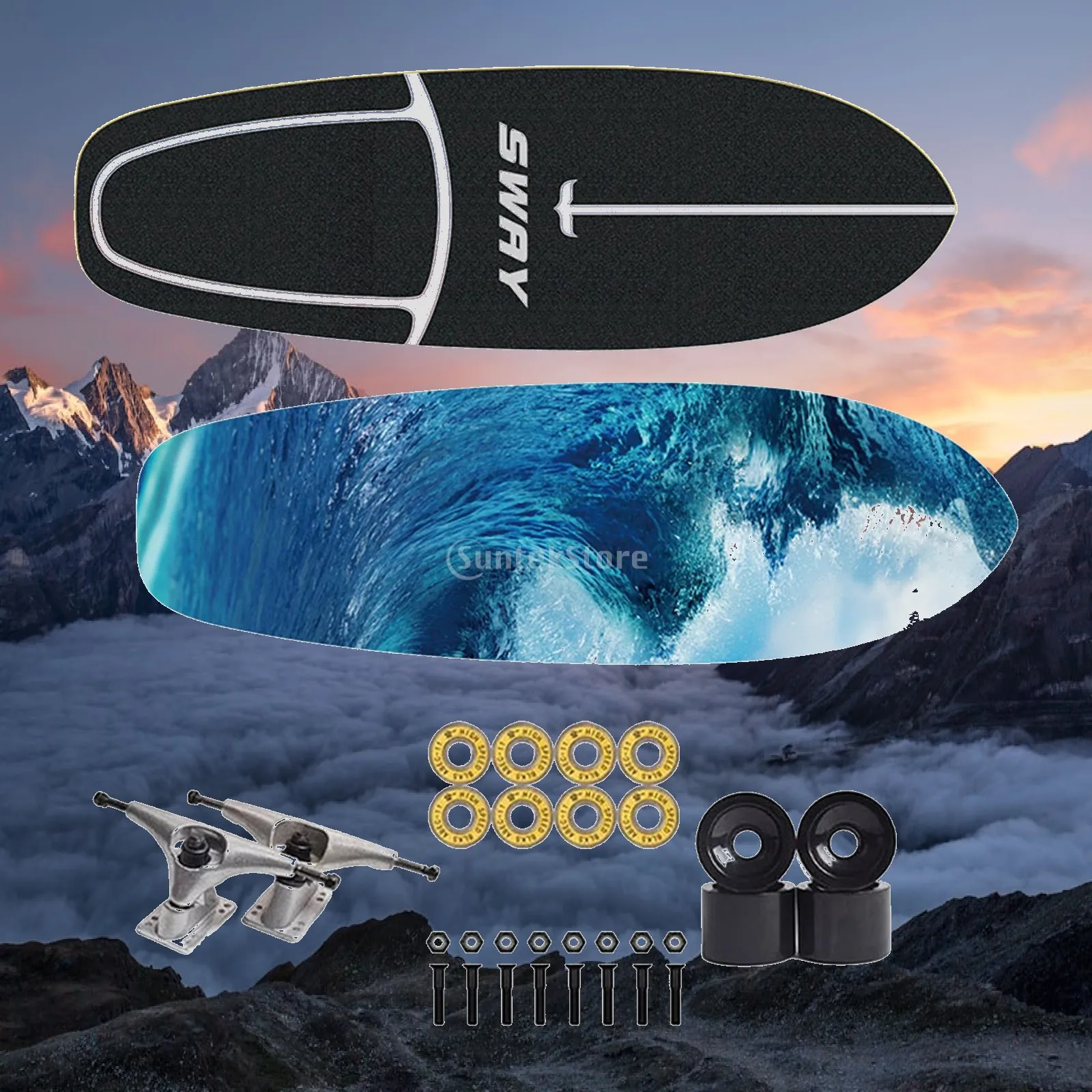 Skateboard Complete Teens CX4 Trucks 78A Wheel Starter Skate Board
Skateboard Complete Teens CX4 Trucks 78A Wheel Starter Skate Board