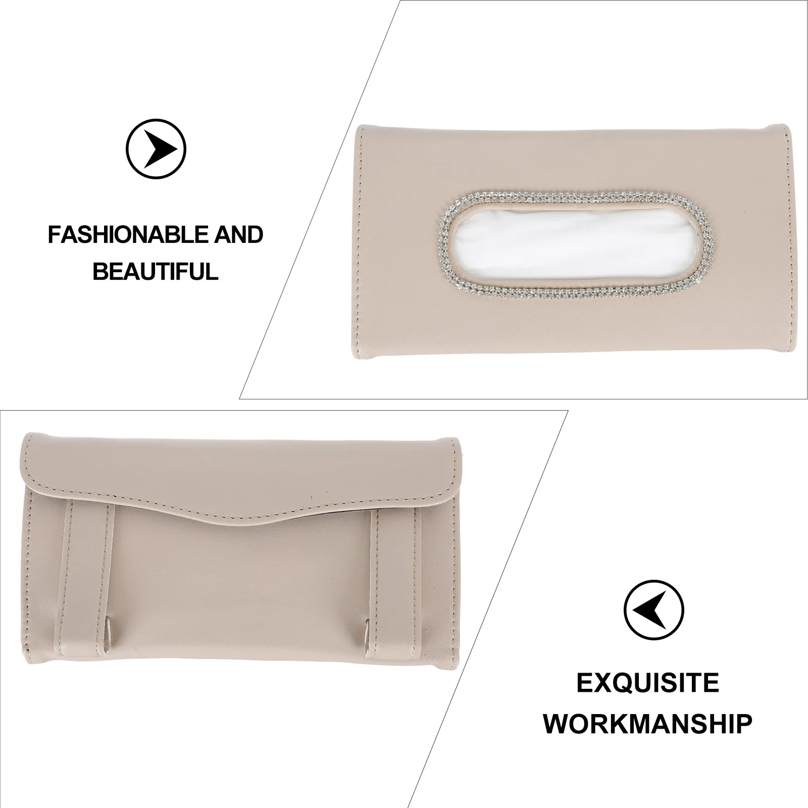 1pc Car Visor Tissue Holder Elegant Hanging Napkin Container For Car Seat Install Space Saver Durable Design
1pc Car Visor Tissue Holder Elegant Hanging Napkin Container For Car Seat Install Space Saver Durable Design