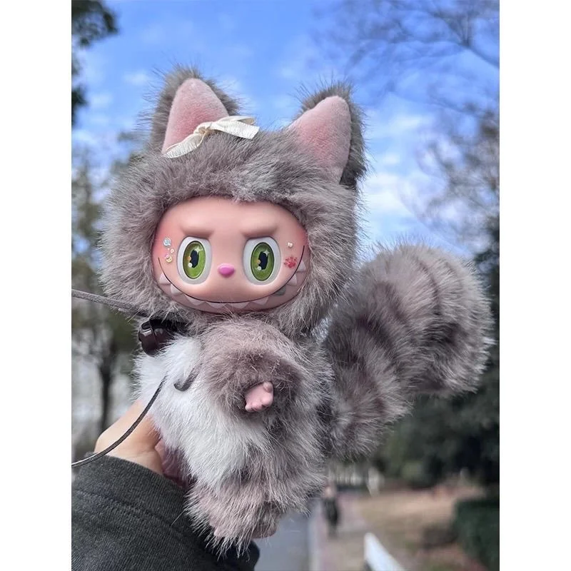 For Labubu Grey Tabby Squirrel Plush Suit Cute Furry Decoration Accessory Fit For Gen 1 2 3 Bag Pendant For Adult Collection
For Labubu Grey Tabby Squirrel Plush Suit Cute Furry Decoration Accessory Fit For Gen 1 2 3 Bag Pendant For Adult Collection