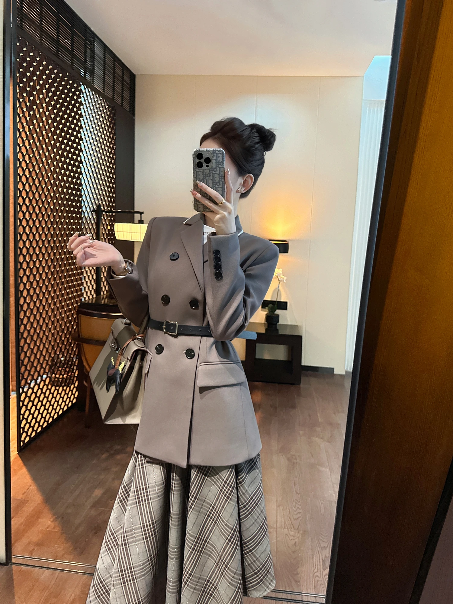 Женский твидовый жилет-пальто You See Heavyweight с эффектом похудения, для офиса, немнущийся, с длинными рукавами, двубортный
Женский твидовый жилет-пальто You See Heavyweight с эффектом похудения, для офиса, немнущийся, с длинными рукавами, двубортный