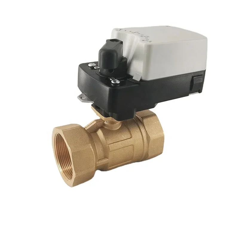 2-ходовой латунный 0-10 В постоянного тока управления G2 дюйма DN50 6 Нм ACDC24V 20 бар Пропорциональный электрический шаровой кран
2-ходовой латунный 0-10 В постоянного тока управления G2 дюйма DN50 6 Нм ACDC24V 20 бар Пропорциональный электрический шаровой кран