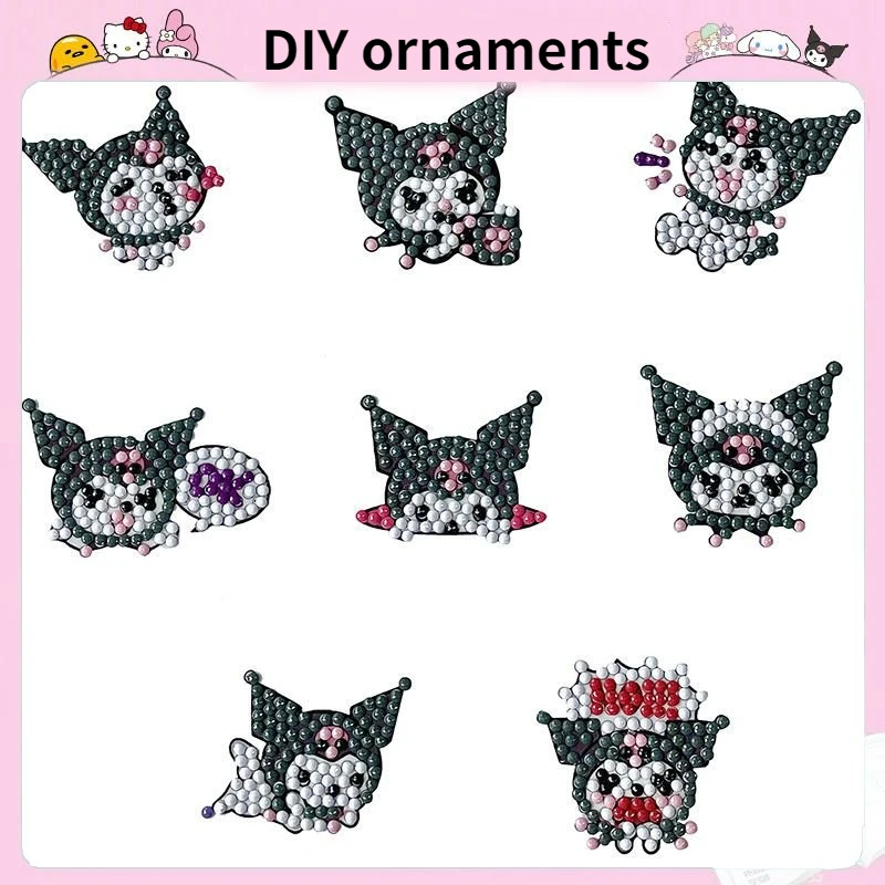 Sanrio Hello Kitty Melody Kuromi Diamond Stickers Cartoon Educational Toys DIY Handmade Creative Sticker Painting Cross Stitch
Sanrio Hello Kitty Melody Kuromi Diamond Stickers Cartoon Educational Toys DIY Handmade Creative Sticker Painting Cross Stitch