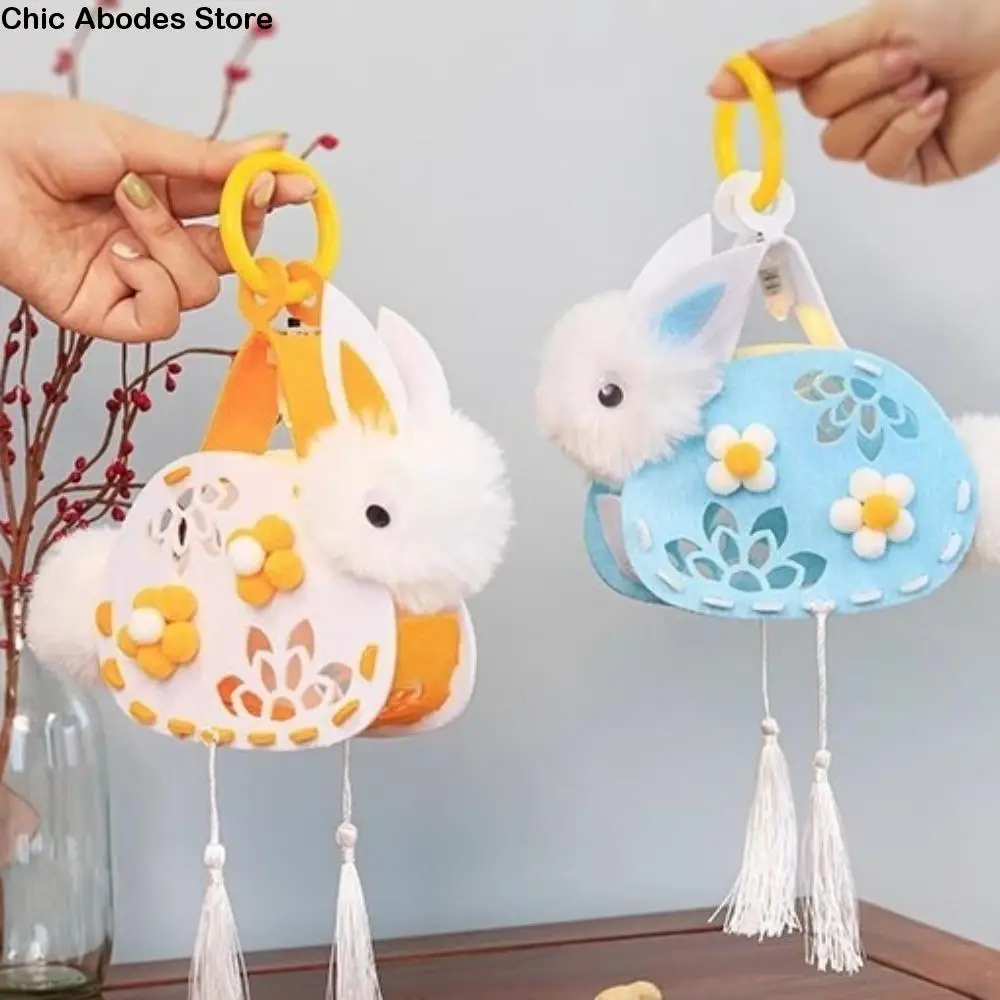 Cute Traditional Rabbit Lantern Chinese Style Cartoon Light Up Lantern Blessing Handmade Luminous Toy Pendant Kindergarten
Cute Traditional Rabbit Lantern Chinese Style Cartoon Light Up Lantern Blessing Handmade Luminous Toy Pendant Kindergarten