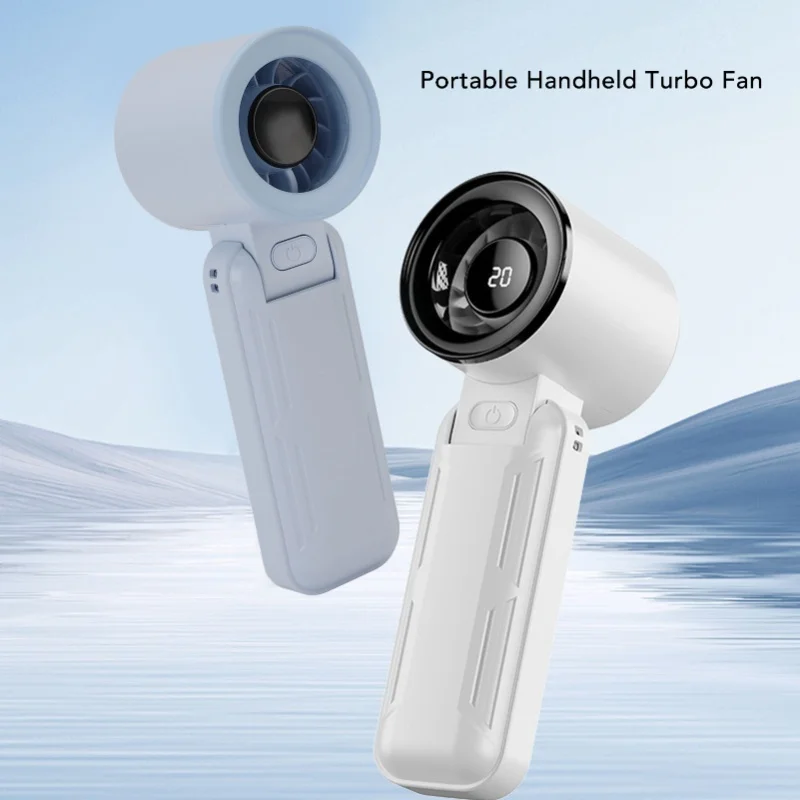 Portable Handheld Turbo Fan Quiet 5 Speed 3000mAh Battery Operated Hand Neck Desk Fan 135 Degree Foldable Digital Display
Portable Handheld Turbo Fan Quiet 5 Speed 3000mAh Battery Operated Hand Neck Desk Fan 135 Degree Foldable Digital Display