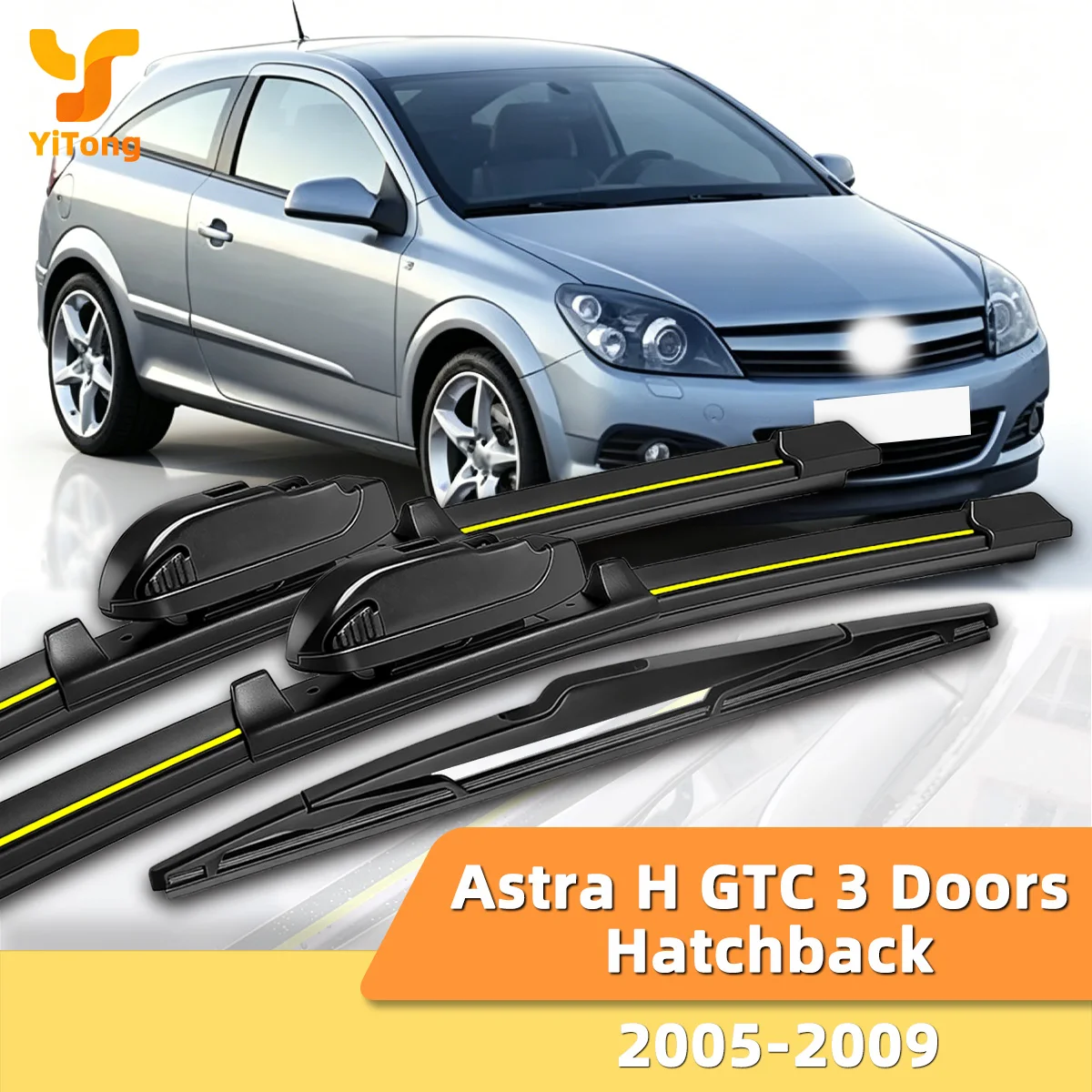 Suitable For Opel/Vauxhall Astra H GTC 3 Doors Hatchback 2005-2009 Front And Rear Windshield Wipers Durable Accessories Car
Suitable For Opel/Vauxhall Astra H GTC 3 Doors Hatchback 2005-2009 Front And Rear Windshield Wipers Durable Accessories Car