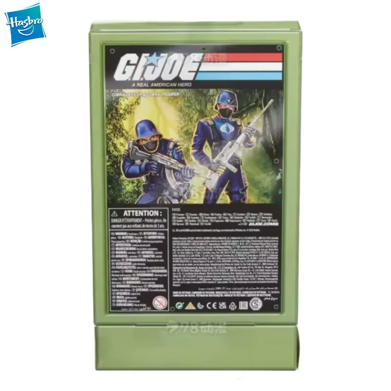 Новый оригинальный набор Hasbro G.I. Коллекционная серия Joe Classified: Ретро-фигурки Cobra Officer и Cobra Trooper – модель для подарка
Новый оригинальный набор Hasbro G.I. Коллекционная серия Joe Classified: Ретро-фигурки Cobra Officer и Cobra Trooper – модель для подарка