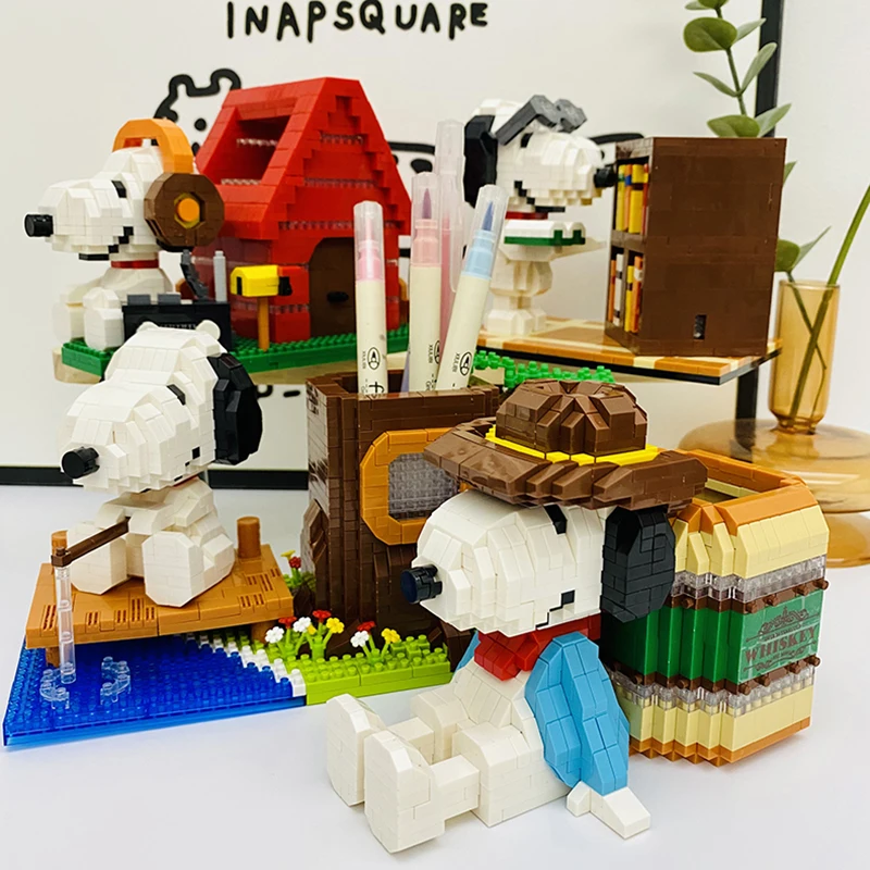 Строительные блоки Snoopy Diamond, музыкальная рыбалка, держатель для ручки Snoopy, 3D модель, головоломка «сделай сам», мини-кирпичи, фигурки, игрушки для рождественского подарка
Строительные блоки Snoopy Diamond, музыкальная рыбалка, держатель для ручки Snoopy, 3D модель, головоломка «сделай сам», мини-кирпичи, фигурки, игрушки для рождественского подарка
