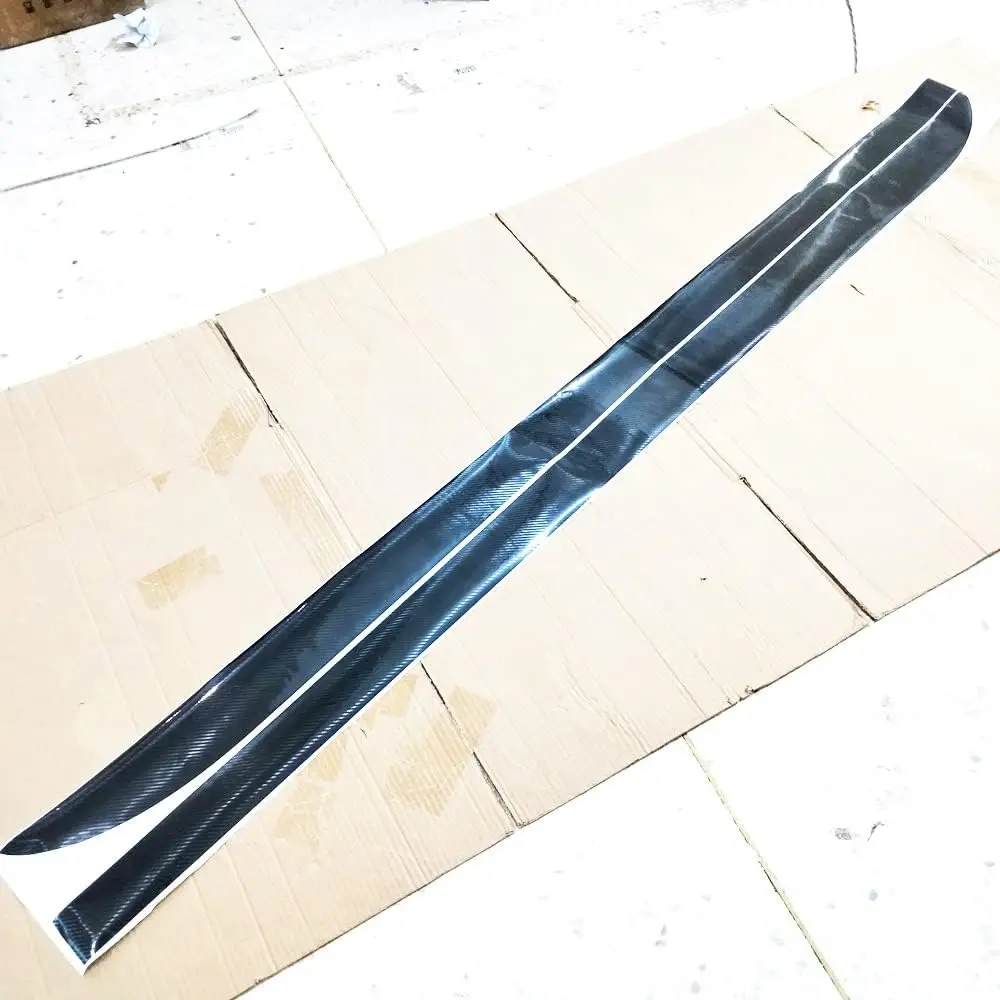 2,15 м глянцевые 5D углеродное волокно боковые накладки на порог наклейки в полоску для BMW 3 4 5 M3 M4 серии 
2,15 м глянцевые 5D углеродное волокно боковые накладки на порог наклейки в полоску для BMW 3 4 5 M3 M4 серии