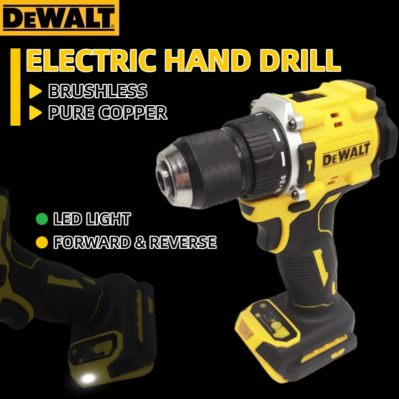 DEWALT DCD805 20V MAX Brushless Cordless Impact Drill Electric Screwdriver Multi-Function Hand Drill Tool
DEWALT DCD805 20V MAX Brushless Cordless Impact Drill Electric Screwdriver Multi-Function Hand Drill Tool