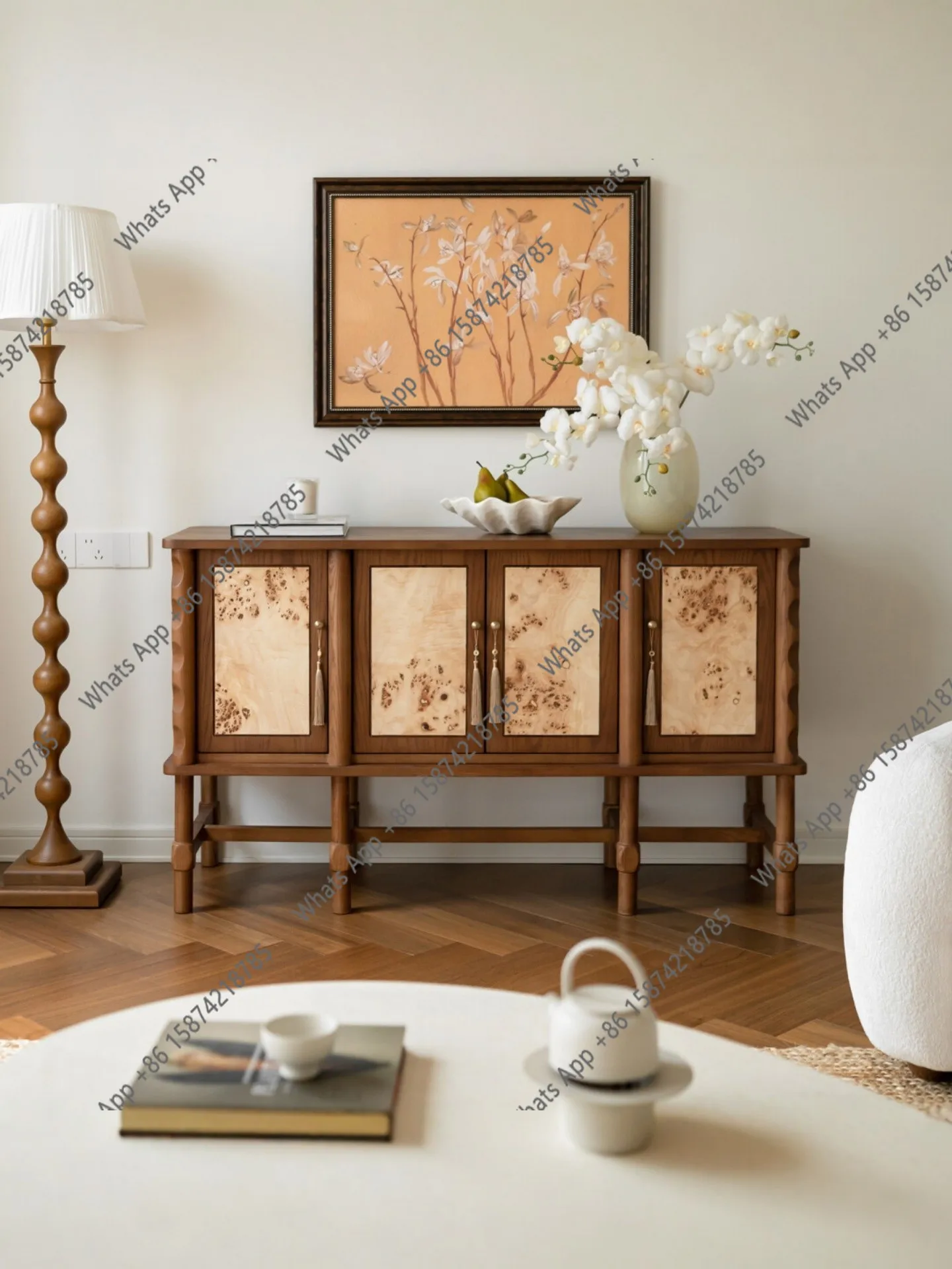 Medieval style tree tumor bark solid wood dining side French retro living room entrance ash wood locker against the wall cabinet
Medieval style tree tumor bark solid wood dining side French retro living room entrance ash wood locker against the wall cabinet