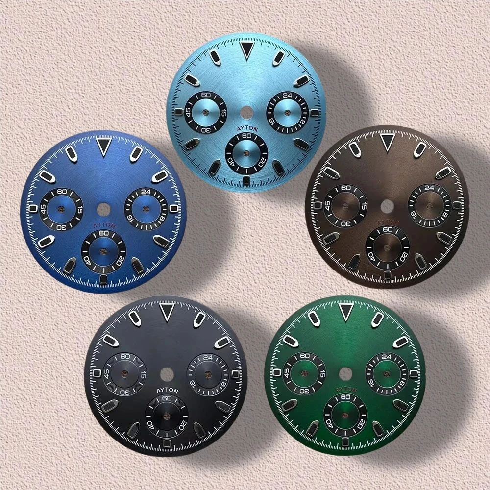 29.5mm S Logo DTN Panda Dial Suitable For VK63 Movement Green Luminous CD Pattern Quality Watch Modification Accessories
29.5mm S Logo DTN Panda Dial Suitable For VK63 Movement Green Luminous CD Pattern Quality Watch Modification Accessories