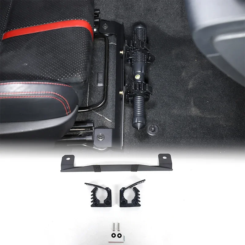 For Toyota 86/Subaru BRZ 2022+ co-driver seat flashlight bracket Passenger seat under bracket accessories Aluminum alloy Black
For Toyota 86/Subaru BRZ 2022+ co-driver seat flashlight bracket Passenger seat under bracket accessories Aluminum alloy Black