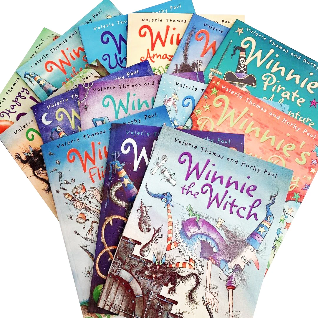 18 Volumes Children's Early Education Enlightenment Story After Class Reading Book Winnie The Witch Picture Story English Book
18 Volumes Children's Early Education Enlightenment Story After Class Reading Book Winnie The Witch Picture Story English Book