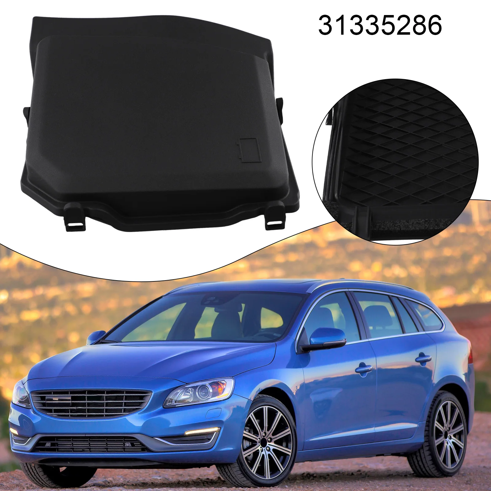 Black Front Battery Box Cover Replacement Installation ABS Material High Universality Fitment High-quality Materials
Black Front Battery Box Cover Replacement Installation ABS Material High Universality Fitment High-quality Materials
