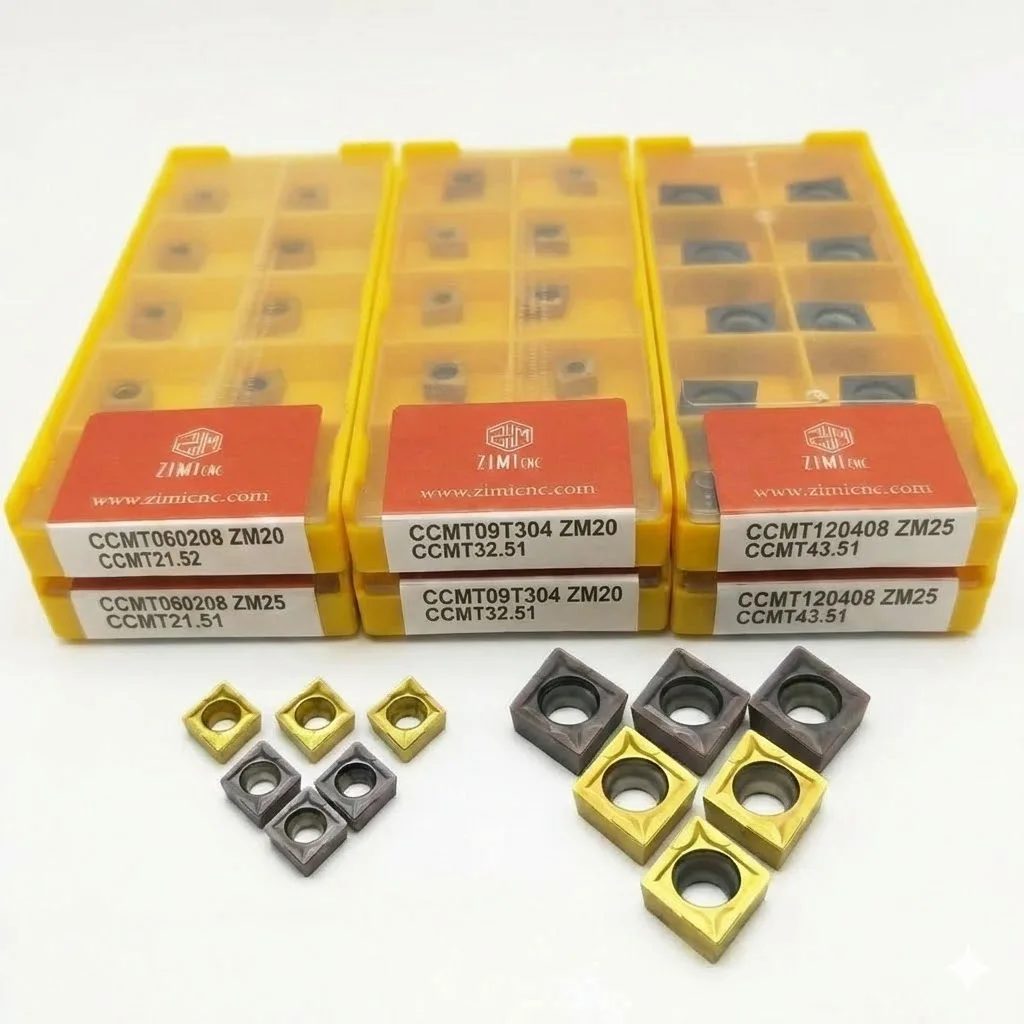 CCMT Carbide Turning Insert CNC Lathe Tool | Internal External Turning Inserts for Steel Stainless Steel
CCMT Carbide Turning Insert CNC Lathe Tool | Internal External Turning Inserts for Steel Stainless Steel