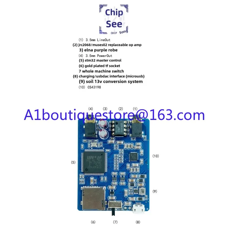 Pure music player Zishan Z3 Hifi lossless fever MP3 CS43198 headphone player DSD hard decoding
Pure music player Zishan Z3 Hifi lossless fever MP3 CS43198 headphone player DSD hard decoding