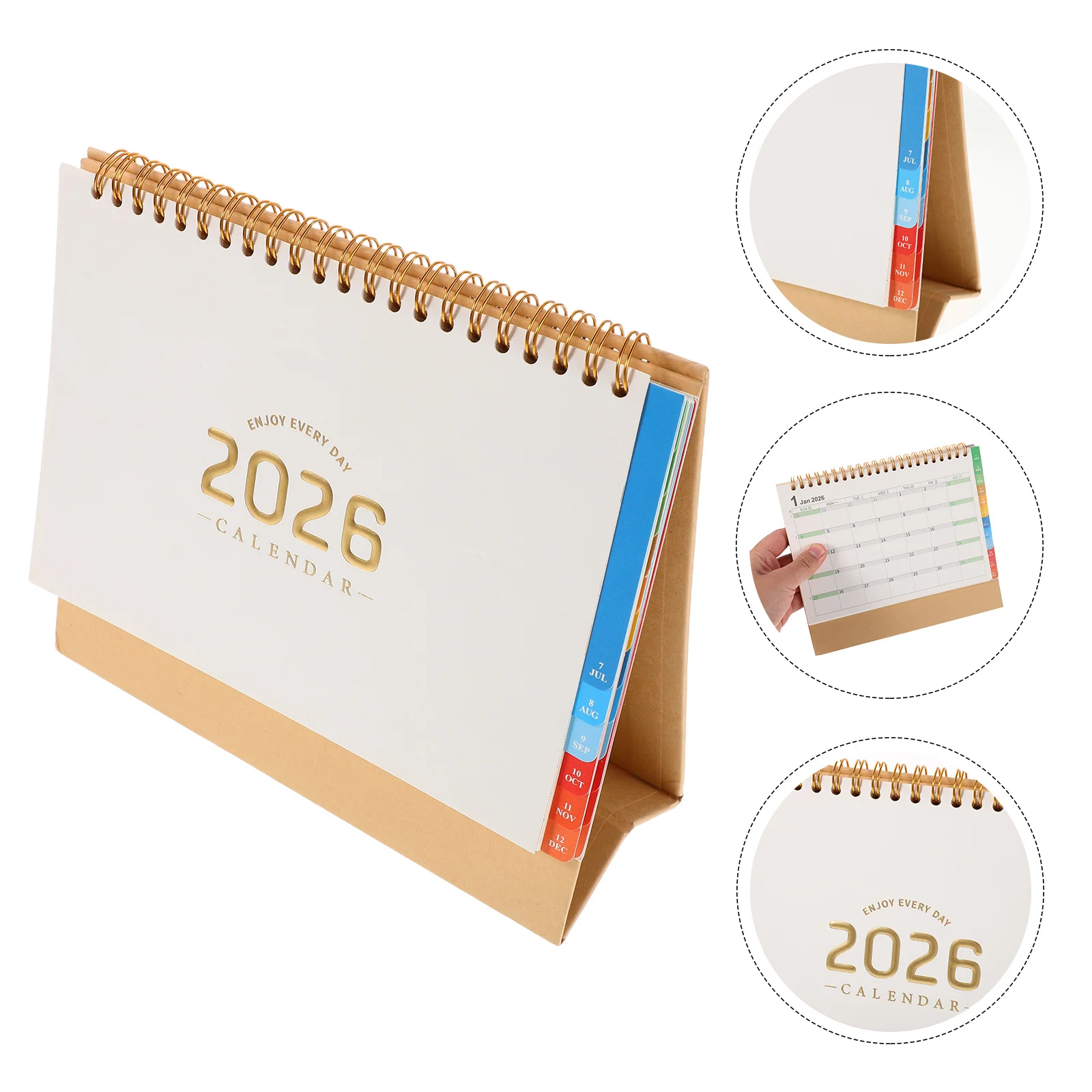 Desktop Calendar Minimalist August 2025 To December 2026 Twin-Wire Binding Colorful Tabs Standing Flip Weekly Monthly 
Desktop Calendar Minimalist August 2025 To December 2026 Twin-Wire Binding Colorful Tabs Standing Flip Weekly Monthly