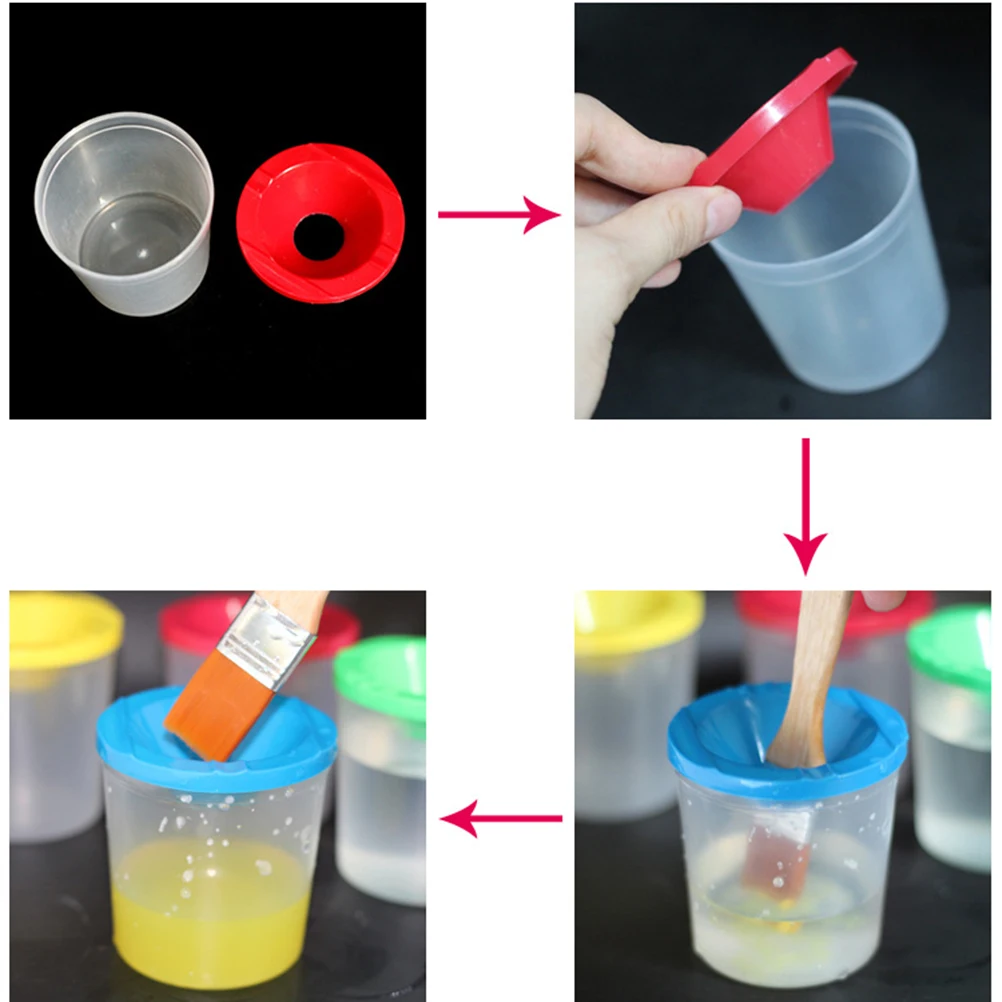 10 Pcs Painting Cups Kids Drawing Tool Light Weight Easy Clean Art Class Gift Kids Paint Brushes Kit Paint Device Brush Kit
10 Pcs Painting Cups Kids Drawing Tool Light Weight Easy Clean Art Class Gift Kids Paint Brushes Kit Paint Device Brush Kit