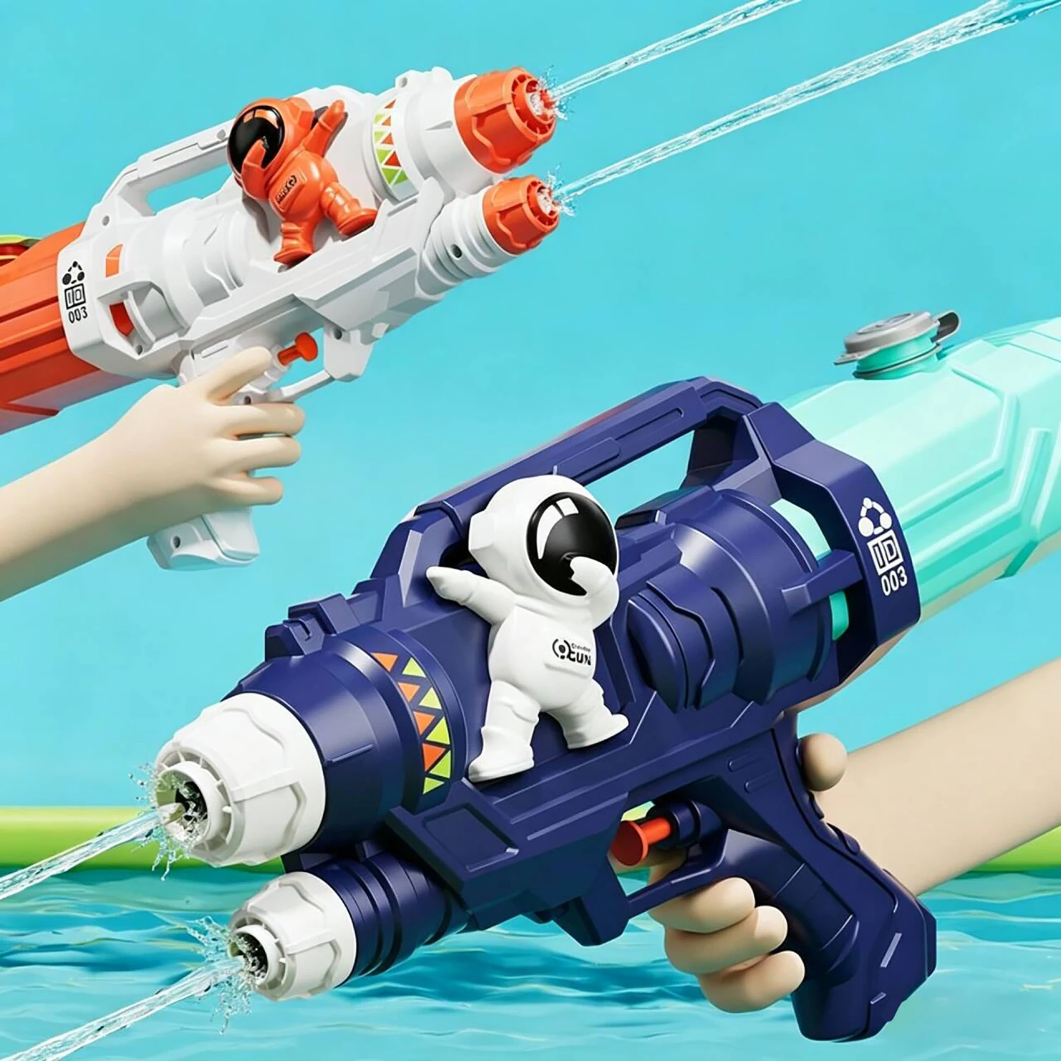Astronaut Water Gun Toy Large Capacity Ø Water Gun Children's Beach Swimming Pool Toy
Astronaut Water Gun Toy Large Capacity Ø Water Gun Children's Beach Swimming Pool Toy