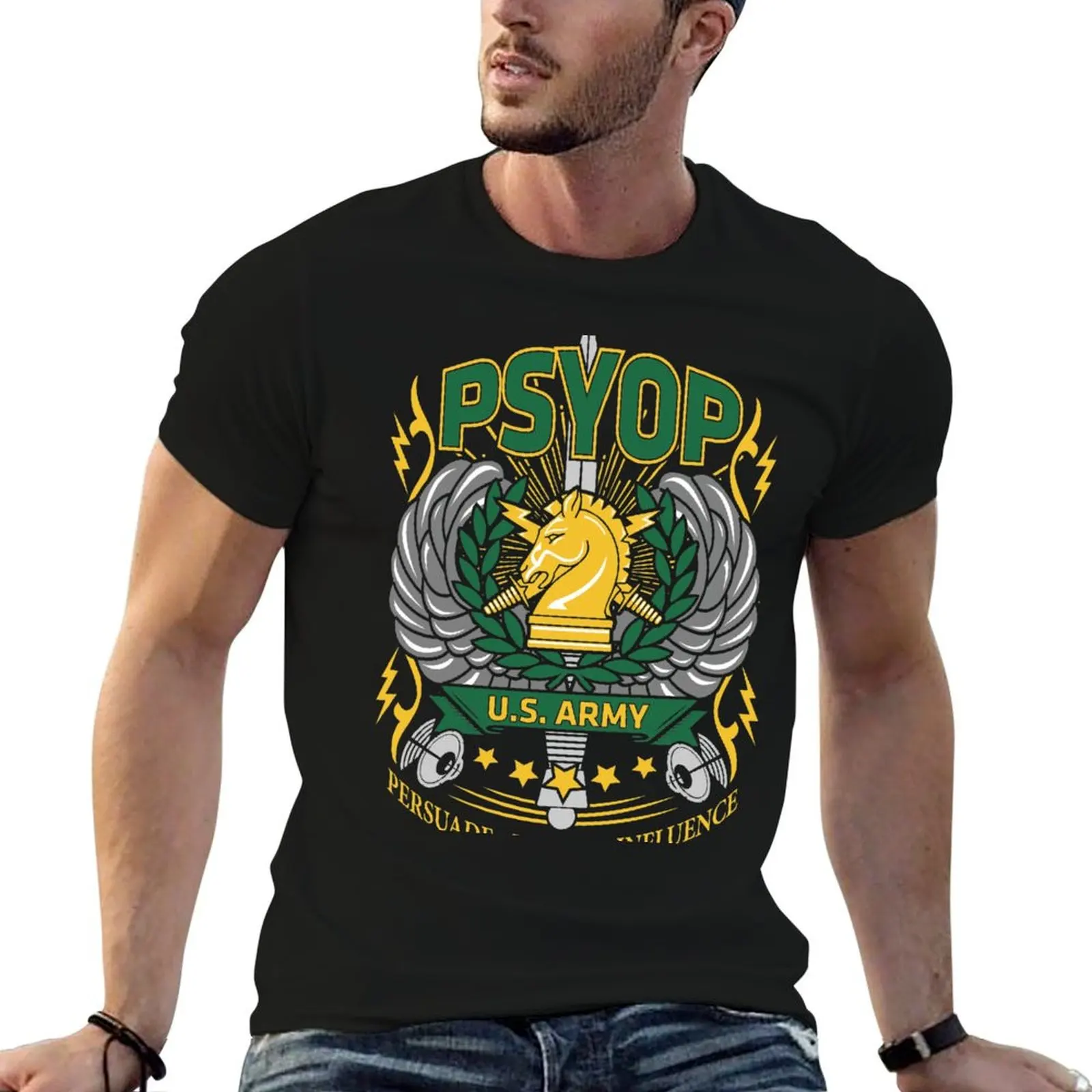 Psychological Operations T-Shirt man t shirts for men man t shirt cotton funny t shirts cotton T-shirt
Psychological Operations T-Shirt man t shirts for men man t shirt cotton funny t shirts cotton T-shirt