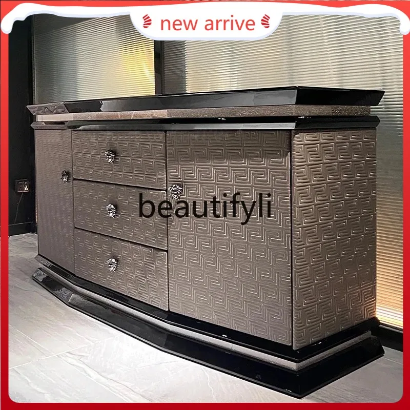 D2520 Italian light luxury solid wood dining side cabinet, drawer storage cabinet, high-end furniture
D2520 Italian light luxury solid wood dining side cabinet, drawer storage cabinet, high-end furniture