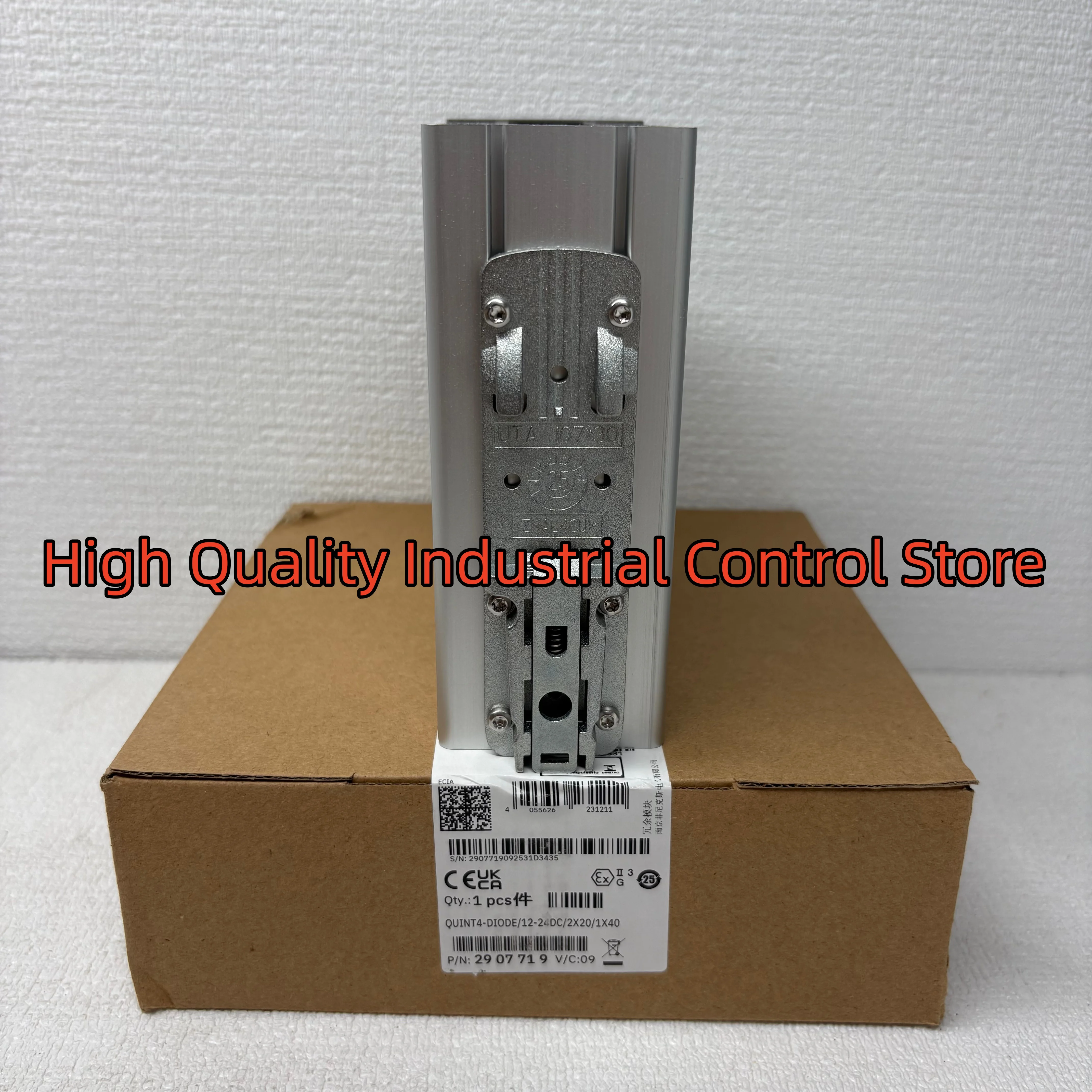 2907719 QUINT4-DIODE/12-24DC/2X20/1X40 Switching Mode Power Supply 100%NEW
2907719 QUINT4-DIODE/12-24DC/2X20/1X40 Switching Mode Power Supply 100%NEW