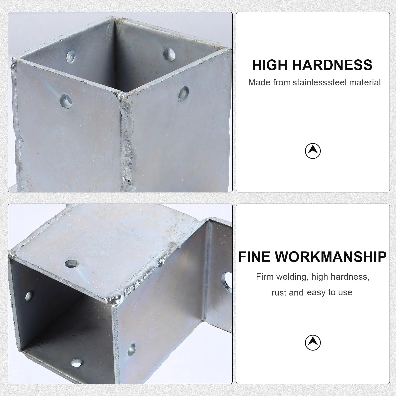 Column Base Sleeve Brackets Post Armrest Wood Heavy Duty Fence Bases Stainless Steel Anchor Support
Column Base Sleeve Brackets Post Armrest Wood Heavy Duty Fence Bases Stainless Steel Anchor Support
