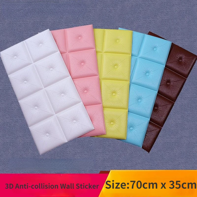 Self-Adhesive 3d Children'S Room Wall Stickers Soft Bag Decoration Thickened Anti-Collision Head Foam Sponge Tatami Mattress
Self-Adhesive 3d Children'S Room Wall Stickers Soft Bag Decoration Thickened Anti-Collision Head Foam Sponge Tatami Mattress